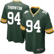 Nike Green Bay Packers 94 Men's Khyri Thornton Game Green Team Color Home Jersey