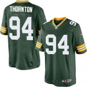 Nike Green Bay Packers 94 Men's Khyri Thornton Limited Green Team Color Home Jersey