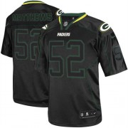 Nike Green Bay Packers 52 Youth Clay Matthews Game Lights Out Black Jersey